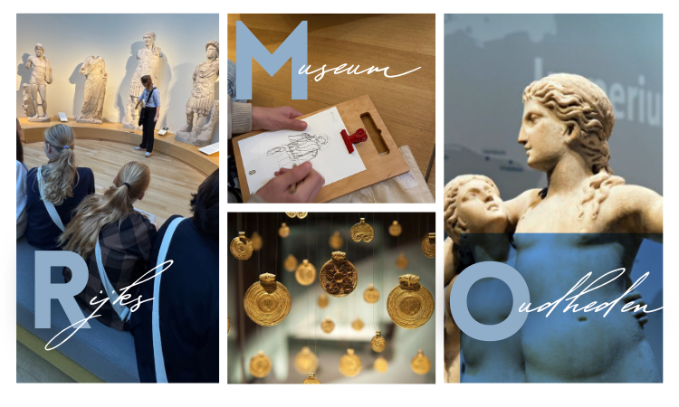 Brugklas bezoekt RMO